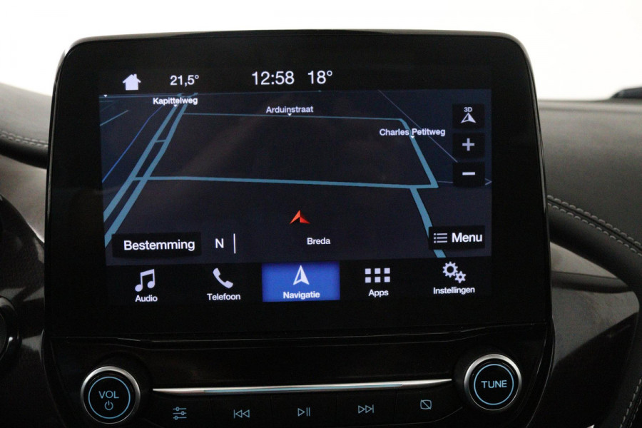 Ford Fiesta 1.0 EcoBoost Vignale (PANORAMADAK, PARKEERSENSOREN, STOELVERWARMING, LANE-ASSIST, CRUISE ADAPTIEF, NAVIGATIE, CAMERA)