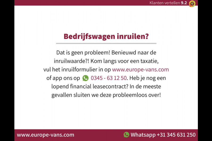 Volkswagen Crafter 35 2.0 TDI E6 Bakwagen met achterdeuren 2 Persoons 08-2019