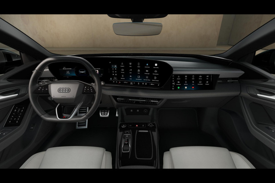 Audi A6 Avant e-tron S edition 83 kWh privacy glass, 21"lm velgen, winterpakket, sportstoelen met leder