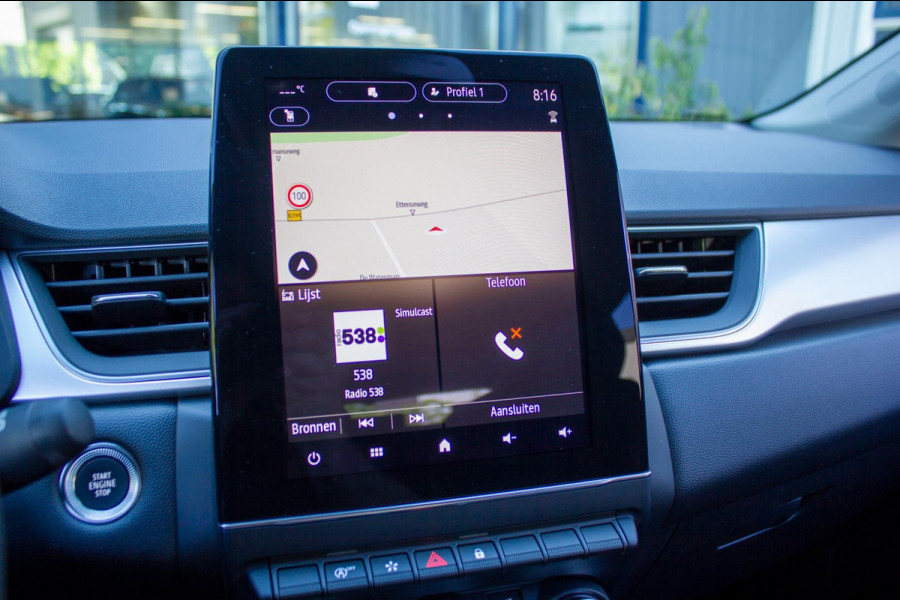 Renault Captur 1.0 TCe 90 techno | incl. fabrieksgarantie | Navi Carplay Camera Ledverlichting