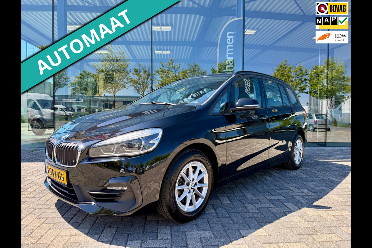 BMW 2 Serie Gran Tourer 218i automaat 7 persoons, Executive Edition, LED, Elek achterklep BMW 2 Serie Gran Tourer 218i automaat 7 persoons, Executive Edition, LED, Elek achterklep