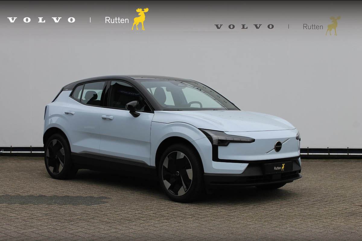 Volvo EX30 Single Motor Extended Range Plus 69 kWh Google services / Adaptieve cruise control / Blis / Parkeersensoren voor en achter met parkeercamera / Getinte ramen Volvo EX30 Single Motor Extended Range Plus 69 kWh Google services / Adaptieve cruise control / Blis / Parkeersensoren voor en achter met parkeercamera / Getinte ramen