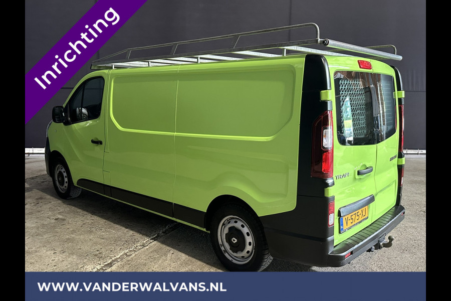 Renault Trafic 1.6 dCi L2H1 inrichting Euro6 Airco | Imperiaal | Navigatie | Cruisecontrol | Parkeersensoren trekhaak, bijrijdersbank