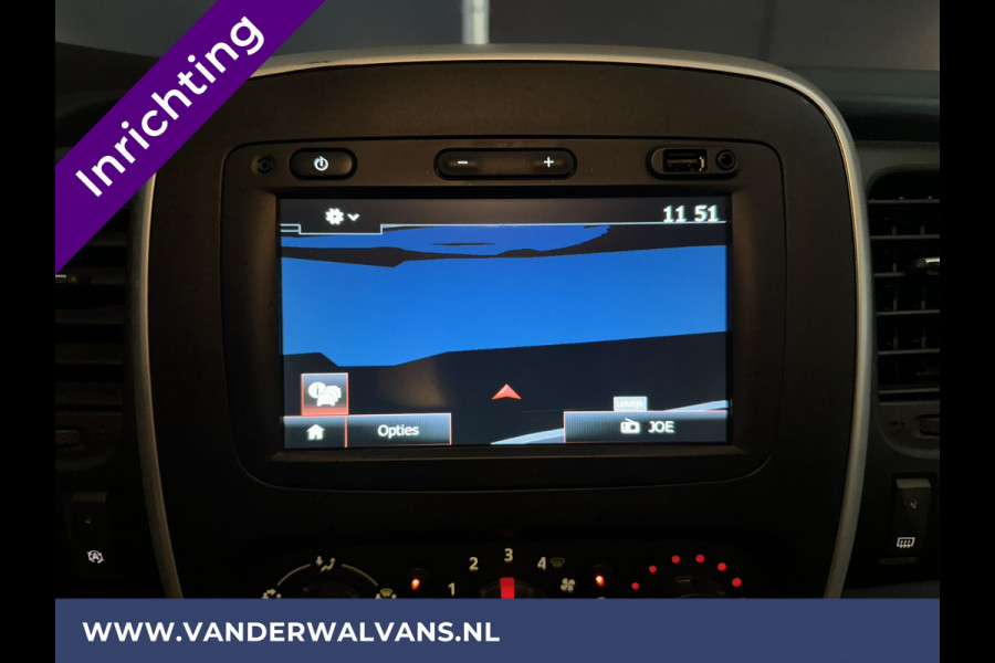 Renault Trafic 1.6 dCi L2H1 inrichting Euro6 Airco | Imperiaal | Navigatie | Cruisecontrol | Parkeersensoren trekhaak, bijrijdersbank