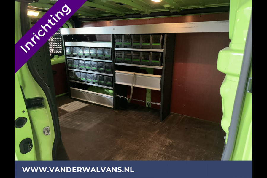 Renault Trafic 1.6 dCi L2H1 inrichting Euro6 Airco | Imperiaal | Navigatie | Cruisecontrol | Parkeersensoren trekhaak, bijrijdersbank