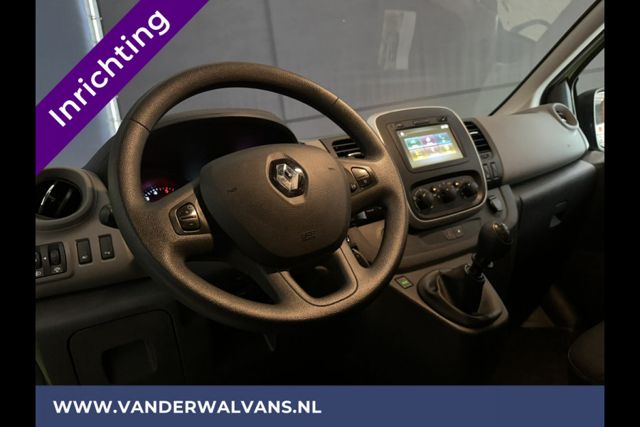Renault Trafic 1.6 dCi L2H1 inrichting Euro6 Airco | Imperiaal | Navigatie | Cruisecontrol | Parkeersensoren trekhaak, bijrijdersbank