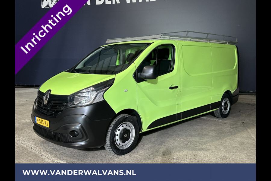 Renault Trafic 1.6 dCi L2H1 inrichting Euro6 Airco | Imperiaal | Navigatie | Cruisecontrol | Parkeersensoren trekhaak, bijrijdersbank
