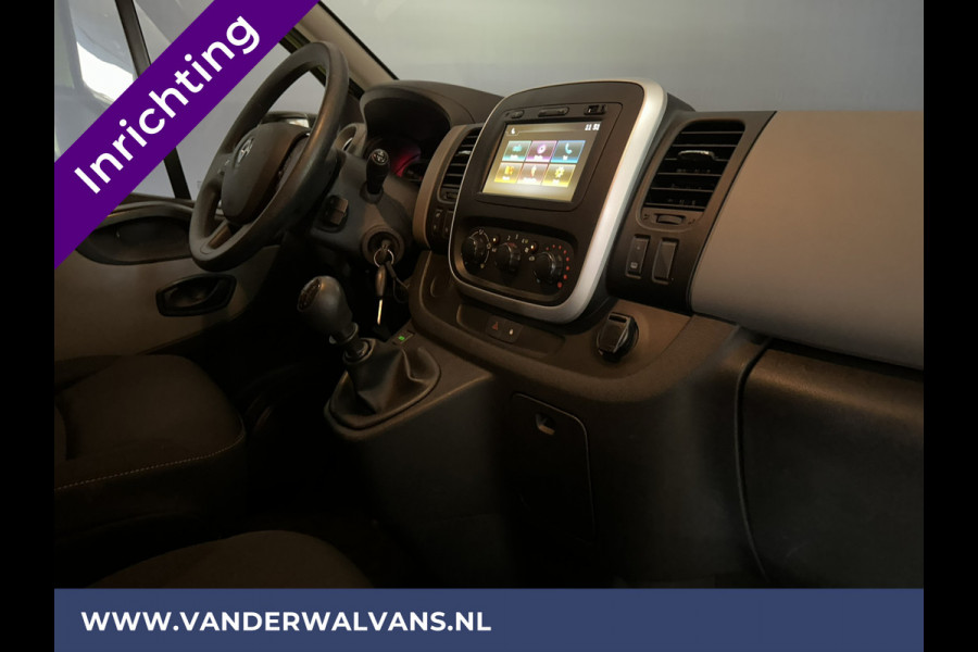 Renault Trafic 1.6 dCi L2H1 inrichting Euro6 Airco | Imperiaal | Navigatie | Cruisecontrol | Parkeersensoren trekhaak, bijrijdersbank