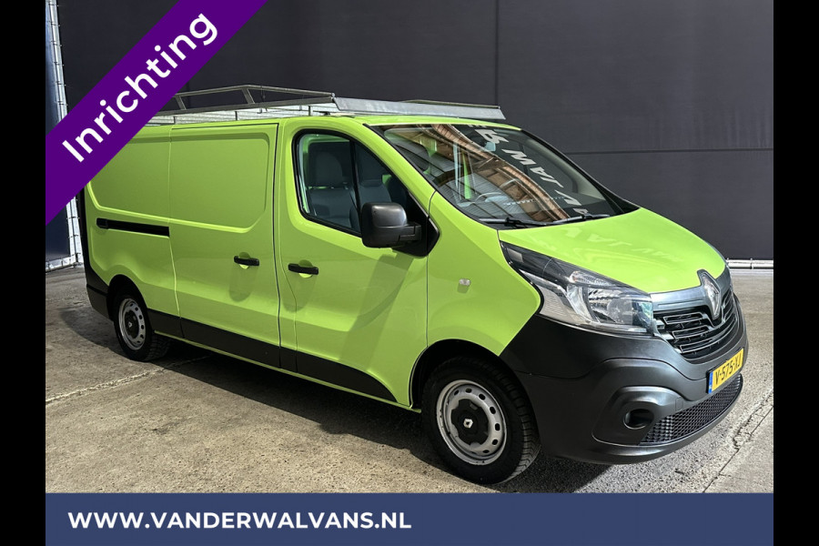 Renault Trafic 1.6 dCi L2H1 inrichting Euro6 Airco | Imperiaal | Navigatie | Cruisecontrol | Parkeersensoren trekhaak, bijrijdersbank