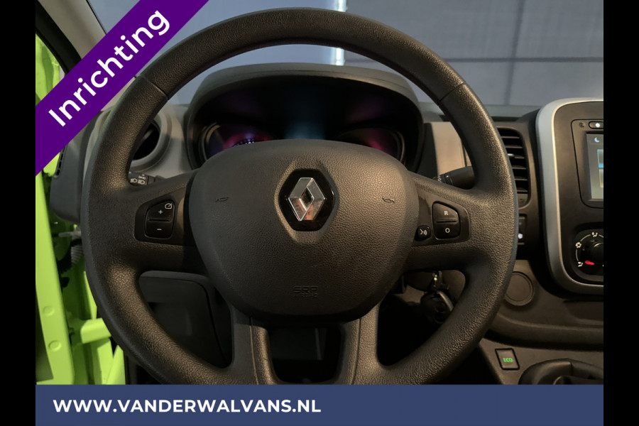 Renault Trafic 1.6 dCi L2H1 inrichting Euro6 Airco | Imperiaal | Navigatie | Cruisecontrol | Parkeersensoren trekhaak, bijrijdersbank