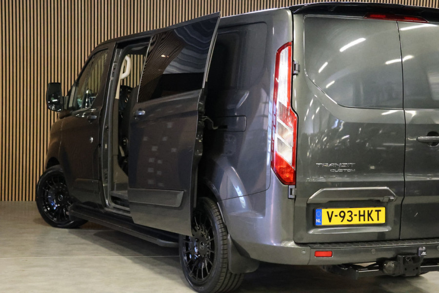 Ford Transit Custom 320 2.0 TDCI L2H1 Limited DC | 6-Zitter | Navigatie | CarPlay | Camera | L+R Schuifdeur | Lane Assist | Dubbel Cabine | Nieuwe distributieriem | Groot onderhoudsbeurt | Nieuwe APK