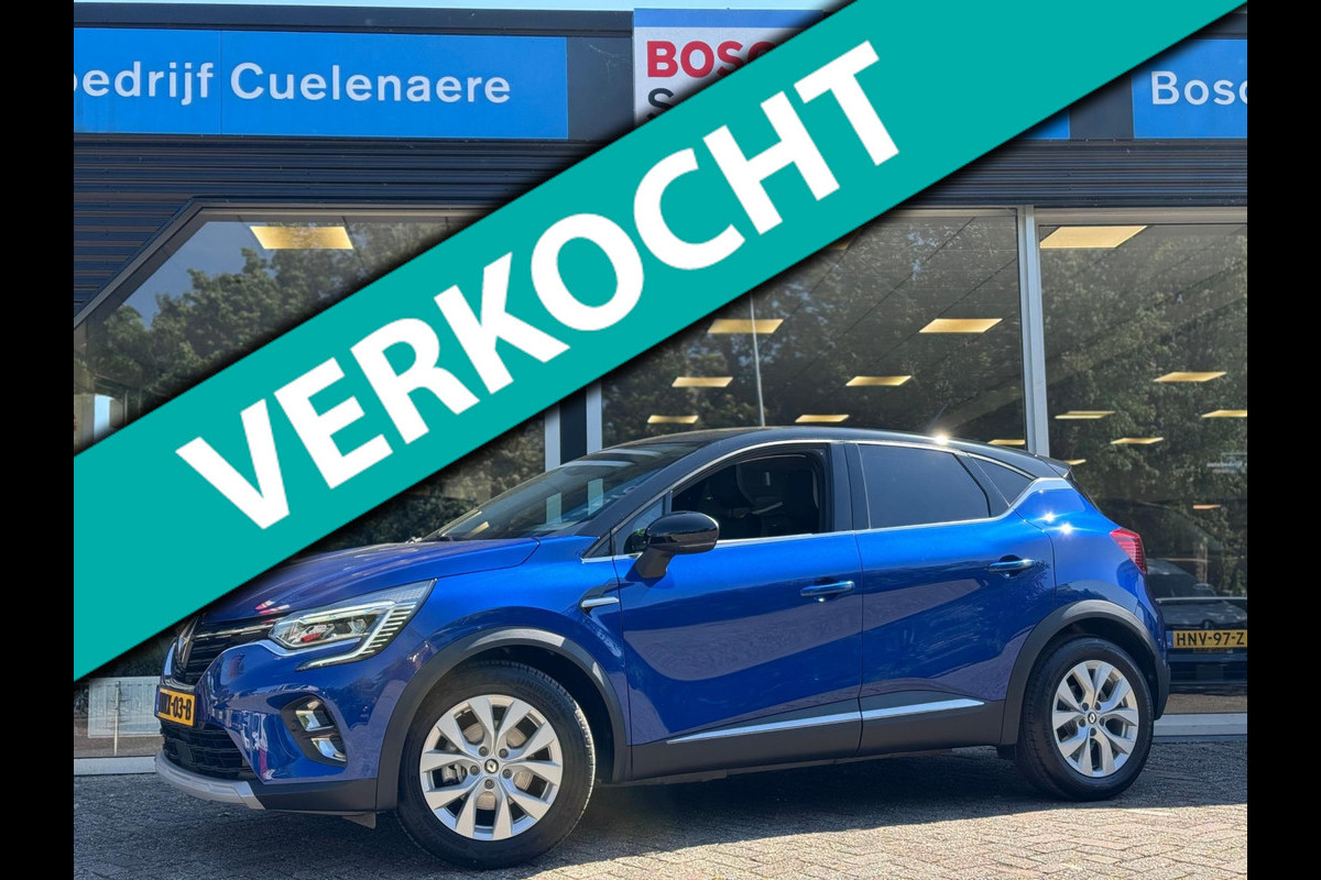 Renault Captur 1.6 E-Tech Hybrid 145 Intens Camera / Navi / LM velgen Renault Captur 1.6 E-Tech Hybrid 145 Intens Camera / Navi / LM velgen