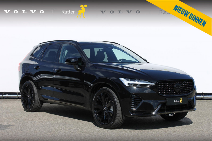 Volvo XC60 T6 Plug-in hybrid AWD Plus Black Edition Long Range / Panoramisch schuif-kanteldak / Google infotainment / 21" lichtmetalen velgen / Stoel en stuurwielverwarming