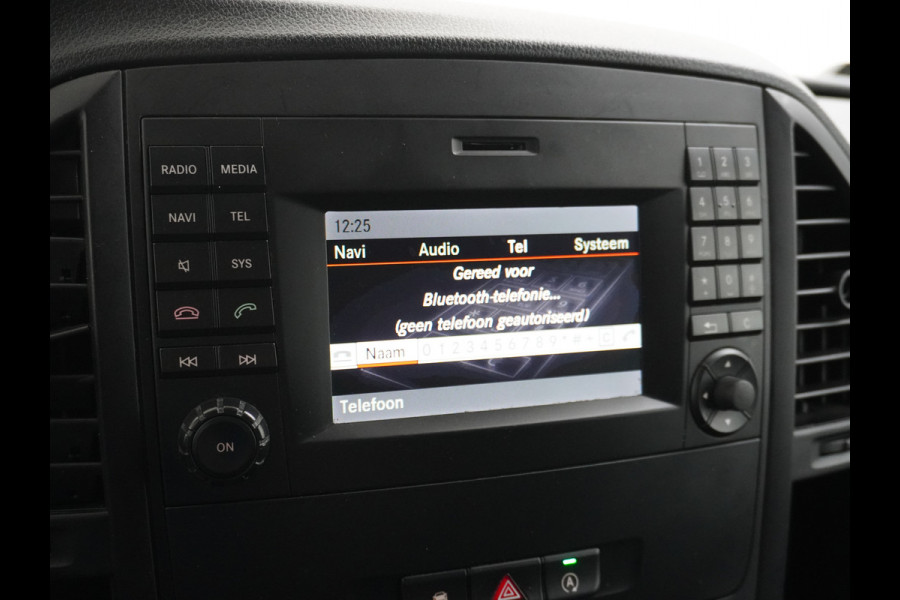 Mercedes-Benz Vito 114CDI 136PK Lang Navi Camera Trekhaak Cruise Control Pdc Regen/Lichtsensor Park-Assistent Led Bluetooth Betonplex Vloer Schuifdeur Wandbekleding EURO6