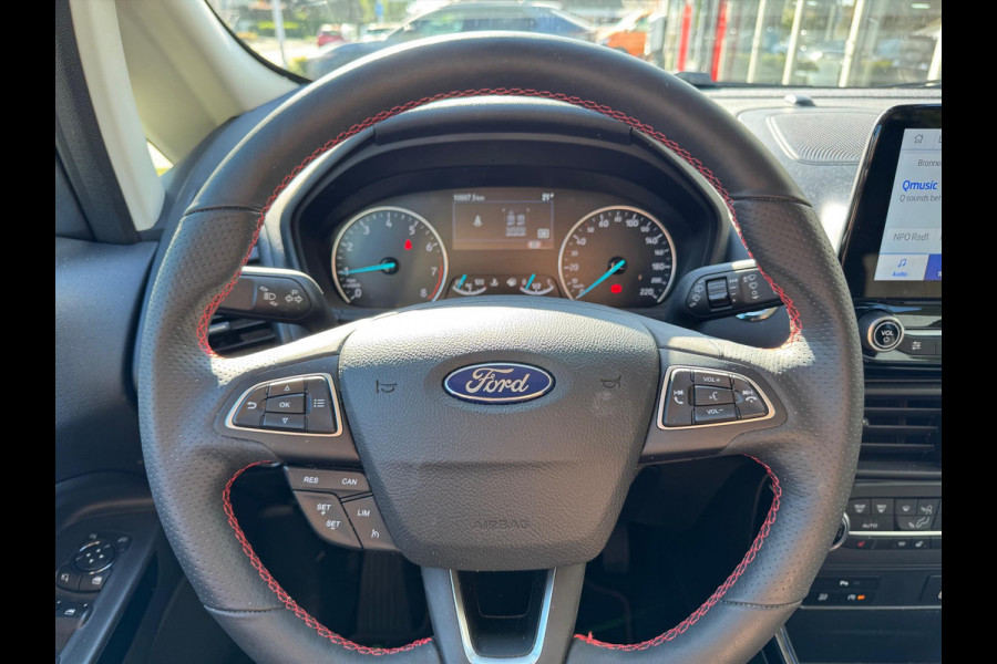 Ford EcoSport 1.0 EcoBoost 125pk ST-Line | Eerste eigenaar, Dodehoekherkenning, Stoel + Stuurverwarming, Parkeersensoren, Camera, Carplay