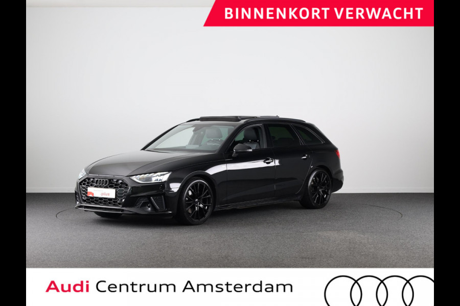 Audi A4 Avant 35 TFSI S edition 150pk S-tronic | Panoramadak | 18 inch Lichtmetalen velgen | Parkeersensoren voor en achter | Optiek paket zwart