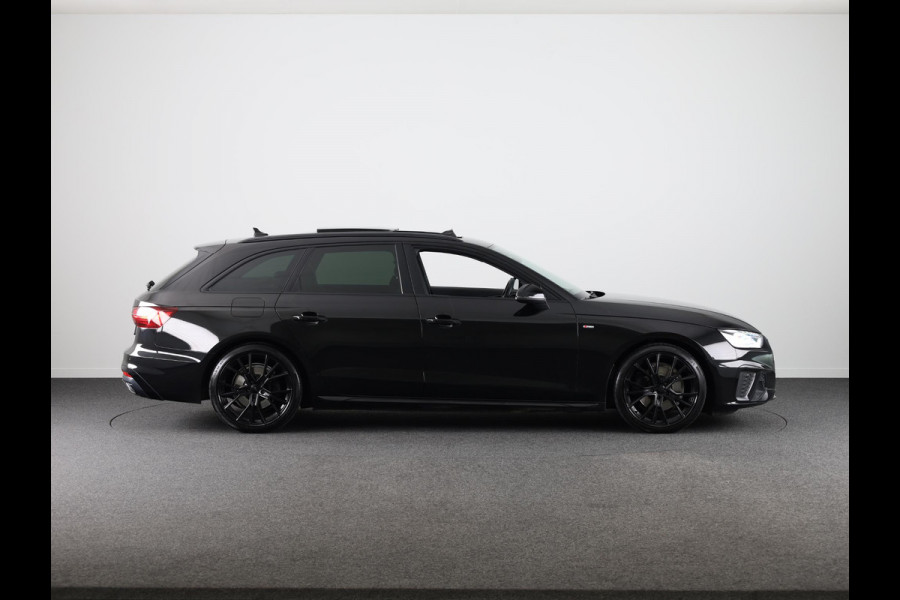 Audi A4 Avant 35 TFSI S edition 150pk S-tronic | Panoramadak | 18 inch Lichtmetalen velgen | Parkeersensoren voor en achter | Optiek paket zwart