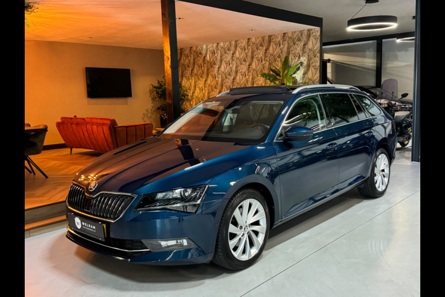 Škoda Superb Combi 1.5 TSI ACT Sportline Business Garantie Pano Camera Adoptieve Cruise Clima Navi StoelVW Blindspot Rijklaar