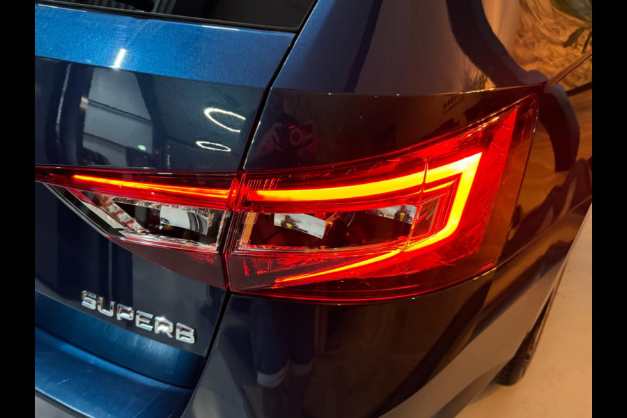 Škoda Superb Combi 1.5 TSI ACT Sportline Business Garantie Pano Camera Adoptieve Cruise Clima Navi StoelVW Blindspot Rijklaar