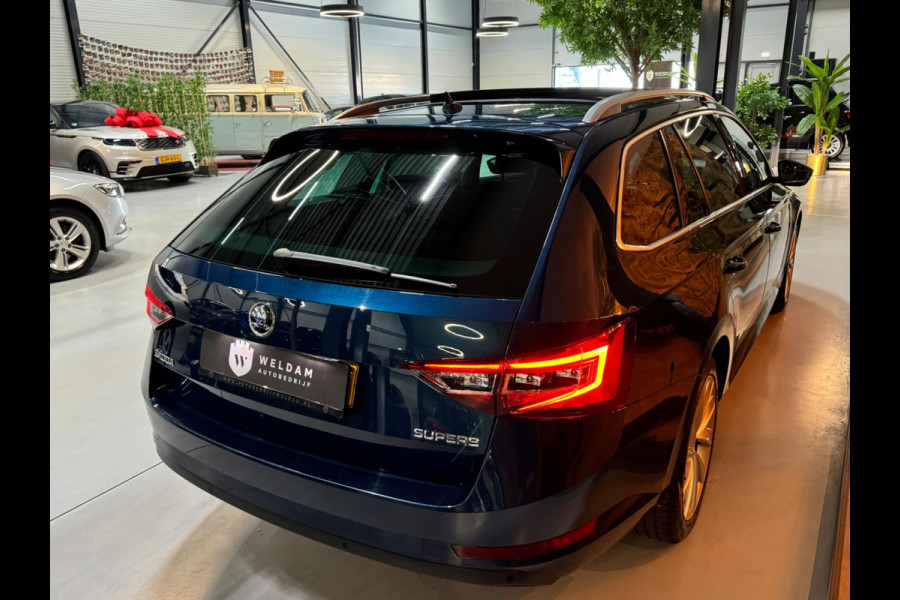 Škoda Superb Combi 1.5 TSI ACT Sportline Business Garantie Pano Camera Adoptieve Cruise Clima Navi StoelVW Blindspot Rijklaar
