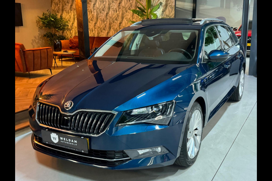 Škoda Superb Combi 1.5 TSI ACT Sportline Business Garantie Pano Camera Adoptieve Cruise Clima Navi StoelVW Blindspot Rijklaar