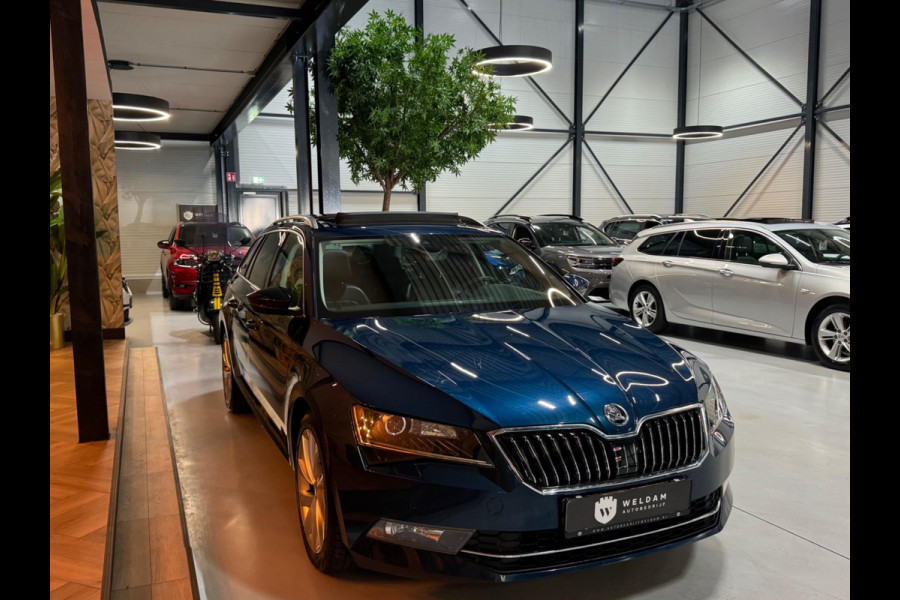 Škoda Superb Combi 1.5 TSI ACT Sportline Business Garantie Pano Camera Adoptieve Cruise Clima Navi StoelVW Blindspot Rijklaar