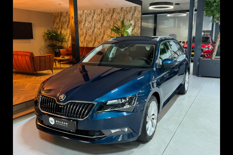 Škoda Superb Combi 1.5 TSI ACT Sportline Business Garantie Pano Camera Adoptieve Cruise Clima Navi StoelVW Blindspot Rijklaar