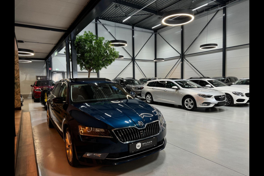 Škoda Superb Combi 1.5 TSI ACT Sportline Business Garantie Pano Camera Adoptieve Cruise Clima Navi StoelVW Blindspot Rijklaar