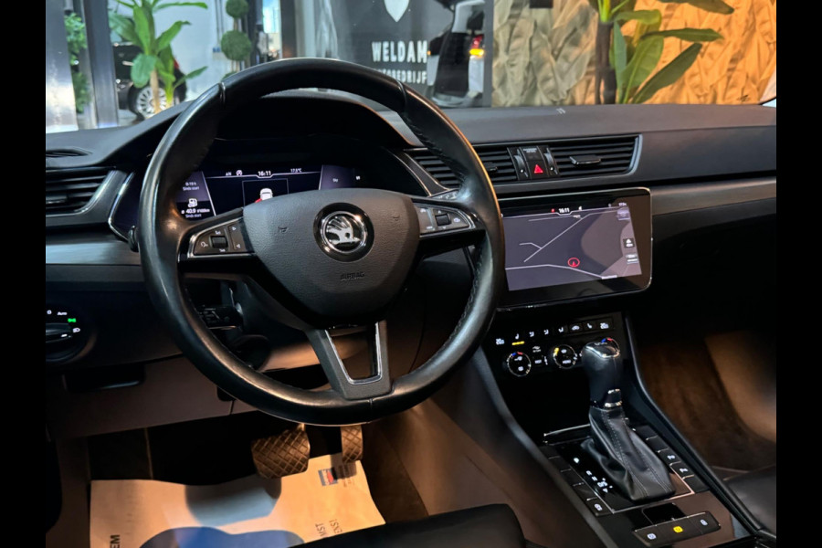 Škoda Superb Combi 1.5 TSI ACT Sportline Business Garantie Pano Camera Adoptieve Cruise Clima Navi StoelVW Blindspot Rijklaar