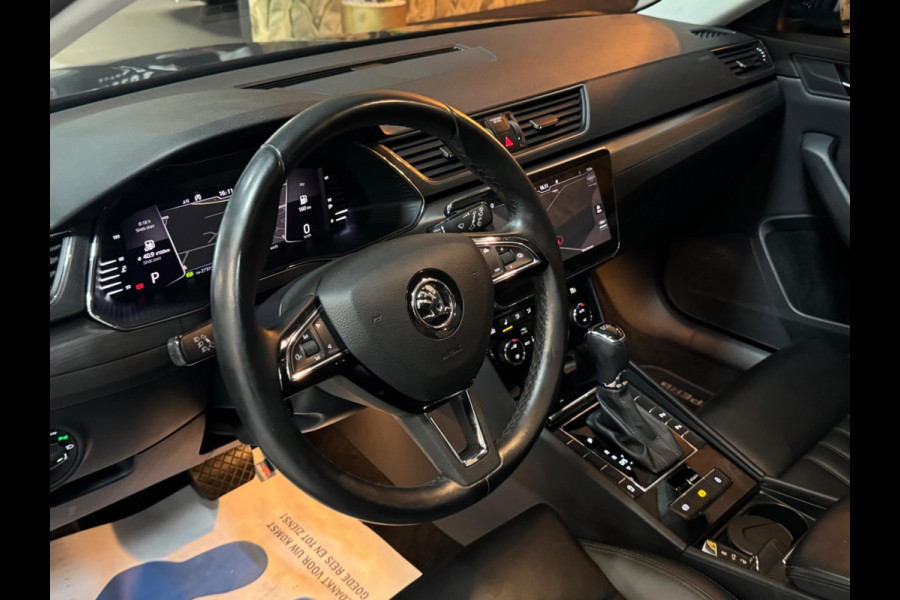Škoda Superb Combi 1.5 TSI ACT Sportline Business Garantie Pano Camera Adoptieve Cruise Clima Navi StoelVW Blindspot Rijklaar