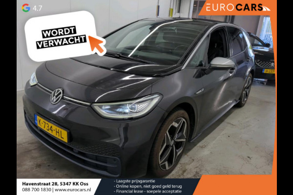 Volkswagen ID.3 First Plus 58 kWh LED 18"Lichtmetalen Velgen Navigatie Camera Adaptive Cruise Control Climate Control Keyless Parkeersensoren