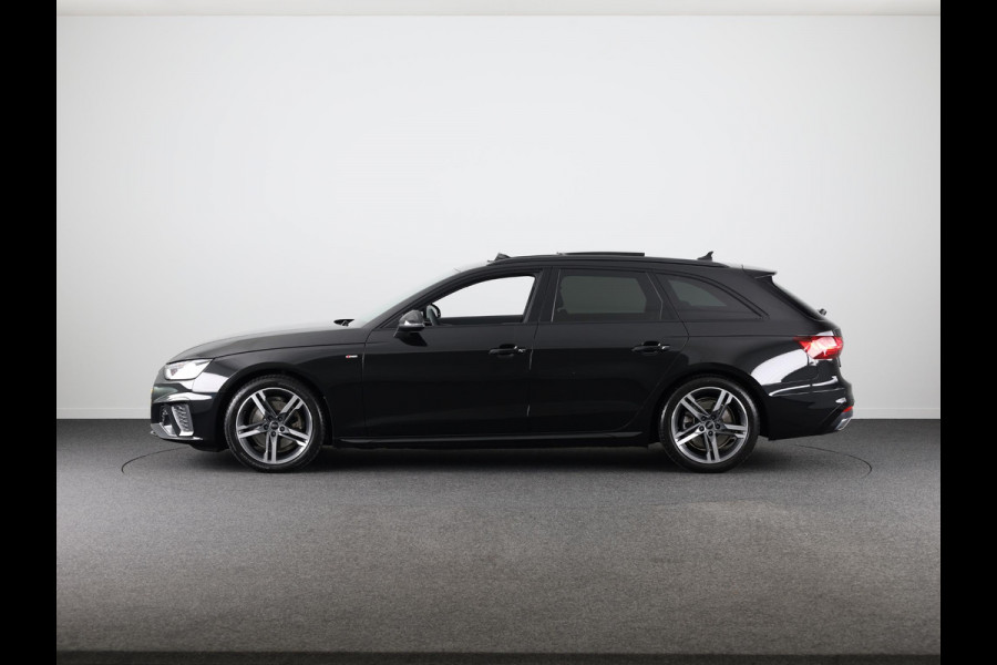 Audi A4 Avant 35 TFSI S edition Competition 150 pk S-tronic | Verlengde garantie | Navigatie | Panoramadak | Parkeersensoren | Stoelverwarming | S-Line |