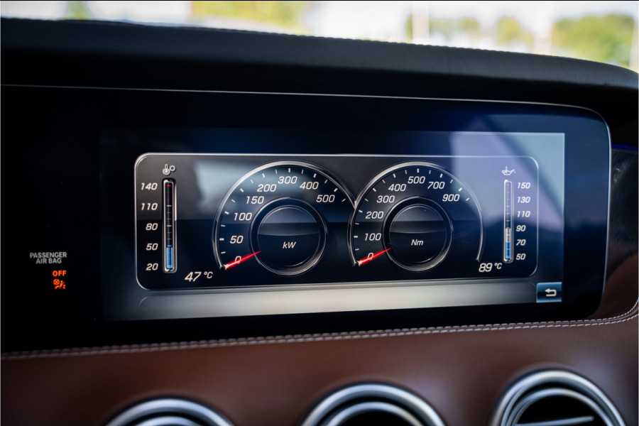 Mercedes-Benz S-Klasse Cabrio AMG 63 4MATIC+ Premium Plus Fabrieksgarantie!!
