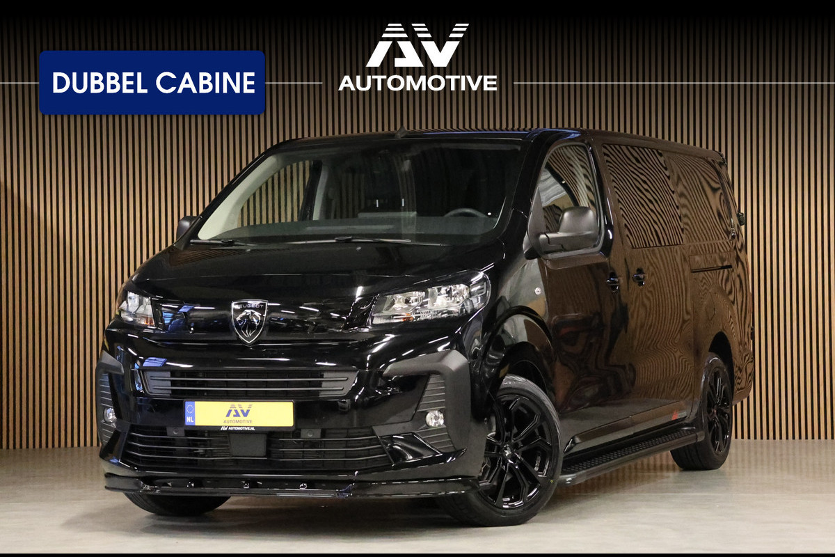 Peugeot Expert 2.0 BlueHDi 180PK L3 DC | 360 Camera | Lederen bekleding | CarPlay | Navigatie | Stoelverwarming | Stuurwielverwarming | Massage | Elek. stoel | Lane Assist | Dodehoek detector | Dubbel Cabine Peugeot Expert 2.0 BlueHDi 180PK L3 DC | 360 Camera | Lederen bekleding | CarPlay | Navigatie | Stoelverwarming | Stuurwielverwarming | Massage | Elek. stoel | Lane Assist | Dodehoek detector | Dubbel Cabine