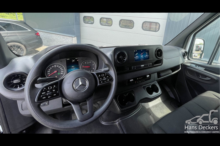 Mercedes-Benz Sprinter L3 H2 Automaat 317 MBUX Fabrieksgarantie 170PK Koelwagen Carrier Xarios 350 Dag & Nachtkoeling BPM Vrij