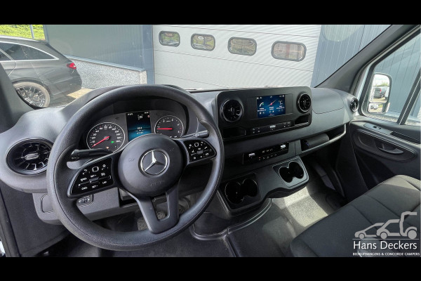 Mercedes-Benz Sprinter L3 H2 Automaat 317 MBUX Fabrieksgarantie 170PK Koelwagen Carrier Xarios 350 Dag & Nachtkoeling BPM Vrij