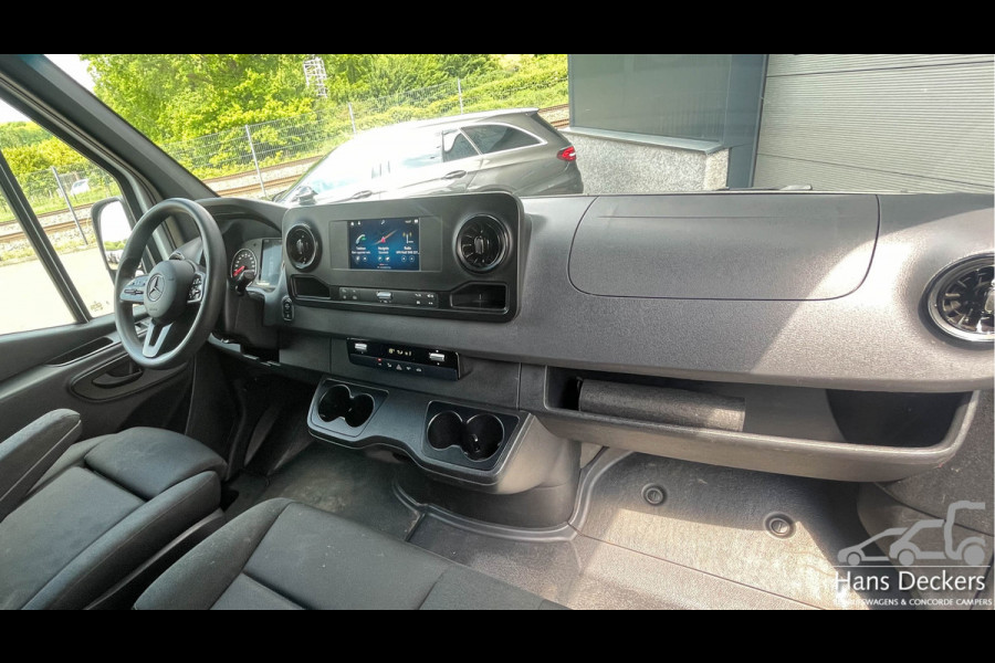 Mercedes-Benz Sprinter L3 H2 Automaat 317 MBUX Fabrieksgarantie 170PK Koelwagen Carrier Xarios 350 Dag & Nachtkoeling BPM Vrij