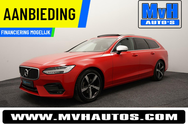 Volvo V90 2.0 D3 R-Design|PANO|TREKH|ORG.NL|CARPLAY|LED|ACC