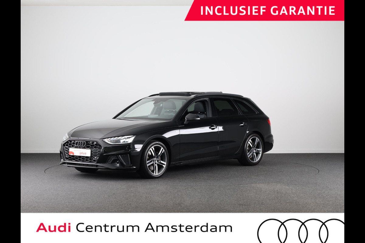 Audi A4 Avant 35 TFSI S edition Competition 150 pk S-tronic | Verlengde garantie | Navigatie | Panoramadak | Parkeersensoren | Stoelverwarming | S-Line | Audi A4 Avant 35 TFSI S edition Competition 150 pk S-tronic | Verlengde garantie | Navigatie | Panoramadak | Parkeersensoren | Stoelverwarming | S-Line |