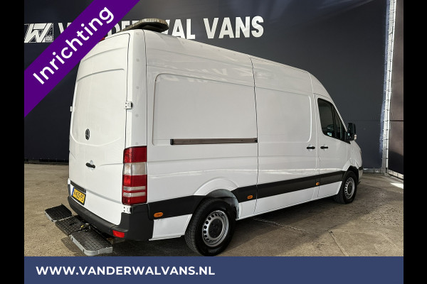Mercedes-Benz Sprinter 316 CDI 164pk L2H2 inrichting Euro6 Airco | Camera | Cruisecontrol | 2800kg Trekhaak | Parkeersensoren Parkeersensoren