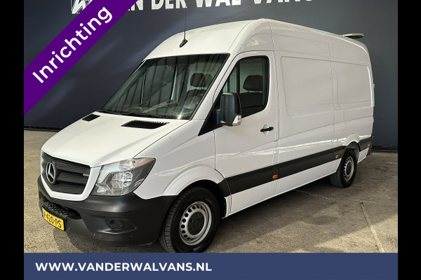 Mercedes-Benz Sprinter 316 CDI 164pk L2H2 inrichting Euro6 Airco | Camera | Cruisecontrol | 2800kg Trekhaak | Parkeersensoren Parkeersensoren