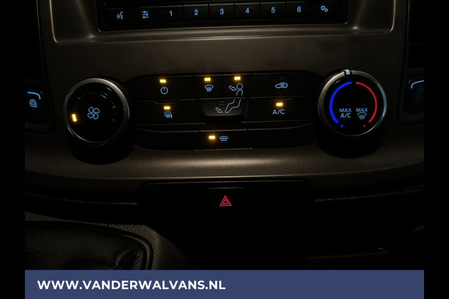 Ford Transit Custom 2.0 TDCI 130 pk L2H1 Euro6 Airco | LED | Cruisecontrol | Verwarmde voorruit | Parkeersensoren Bijrijdersbank, 2800kg trekvermogen