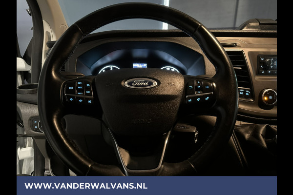 Ford Transit Custom 2.0 TDCI 130 pk L2H1 Euro6 Airco | LED | Cruisecontrol | Verwarmde voorruit | Parkeersensoren Bijrijdersbank, 2800kg trekvermogen