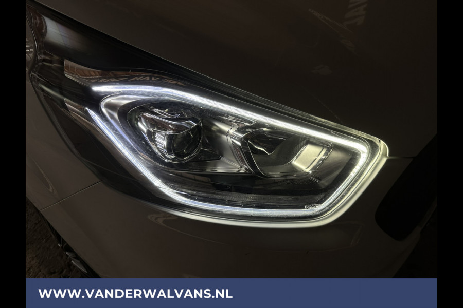 Ford Transit Custom 2.0 TDCI 130 pk L2H1 Euro6 Airco | LED | Cruisecontrol | Verwarmde voorruit | Parkeersensoren Bijrijdersbank, 2800kg trekvermogen