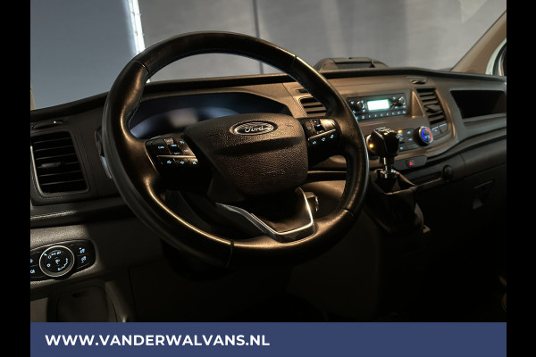 Ford Transit Custom 2.0 TDCI 130 pk L2H1 Euro6 Airco | LED | Cruisecontrol | Verwarmde voorruit | Parkeersensoren Bijrijdersbank, 2800kg trekvermogen
