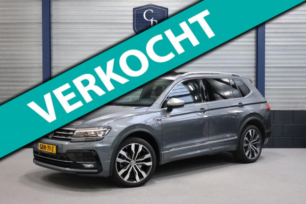 Volkswagen Tiguan Allspace 2.0 TSI 4Motion R-line LED/VIRTUAL/PANO/LEER+S.VERWARMING/HUD/CAM/LINE/ACC/ECC/12 MDN GARANTIE!
