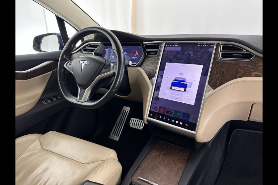 Tesla Model X 100D AWD [ FREE-CHARGING ] [ 3-Fase ] Aut. *AUTOPILOT | LUXURY-LEATHER | NAVI-FULLMAP | FULL-LED | AIR-SUSPENSION | DIGI-COCKPIT | KEYLESS | CAMERA | DAB+ | HEATED-SPORT-SEATS | TOWBAR | CCS-FASTLOADER | 20''ALU*