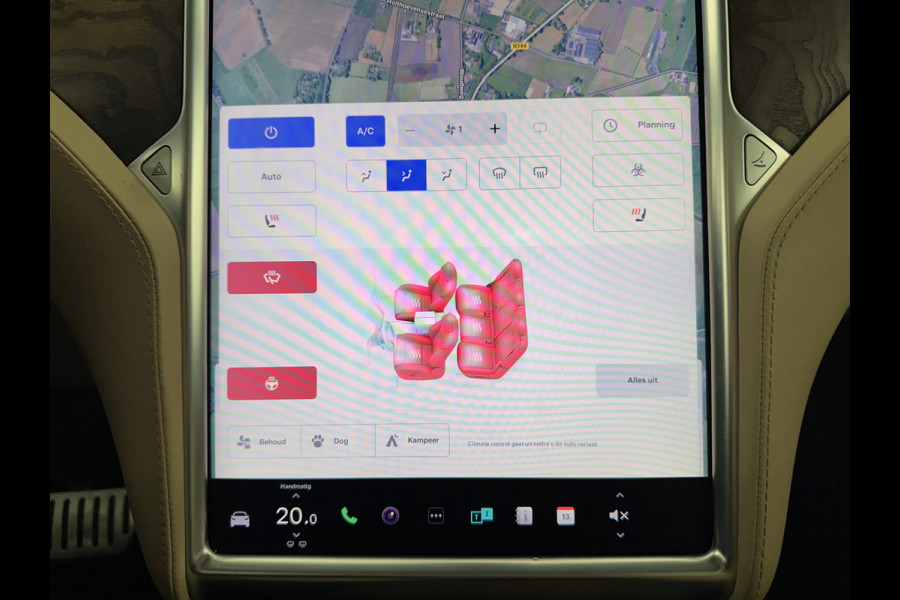 Tesla Model X 100D AWD [ FREE-CHARGING ] [ 3-Fase ] Aut. *AUTOPILOT | LUXURY-LEATHER | NAVI-FULLMAP | FULL-LED | AIR-SUSPENSION | DIGI-COCKPIT | KEYLESS | CAMERA | DAB+ | HEATED-SPORT-SEATS | TOWBAR | CCS-FASTLOADER | 20''ALU*