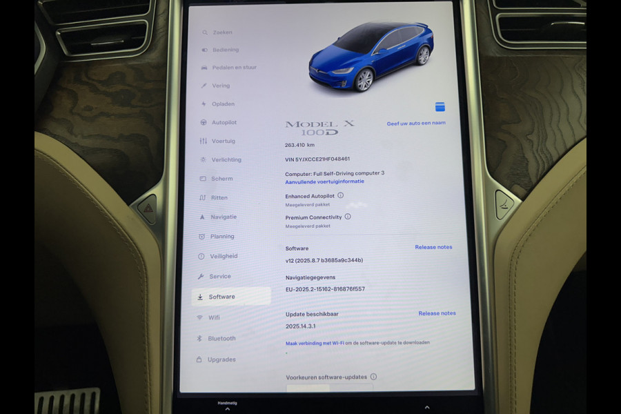 Tesla Model X 100D AWD [ FREE-CHARGING ] [ 3-Fase ] Aut. *AUTOPILOT | LUXURY-LEATHER | NAVI-FULLMAP | FULL-LED | AIR-SUSPENSION | DIGI-COCKPIT | KEYLESS | CAMERA | DAB+ | HEATED-SPORT-SEATS | TOWBAR | CCS-FASTLOADER | 20''ALU*