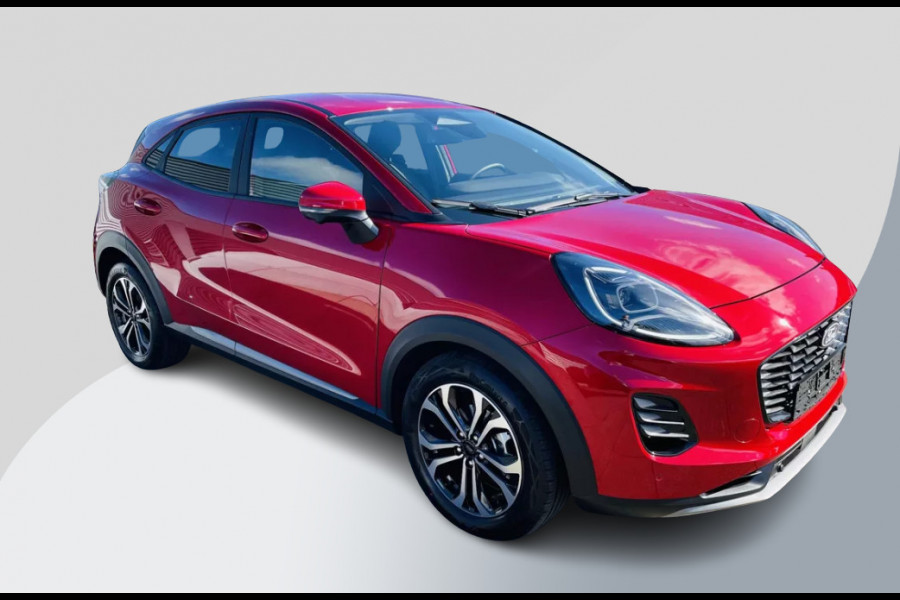 Ford Puma 1.0 EcoBoost Hybrid Titanium 125pk Nieuw Model! | Fantastic Red | Achteruitrijcamera | Navigatie | Metaal lak | Nieuw te bestellen!